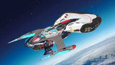 科幻航空母舰设计模型