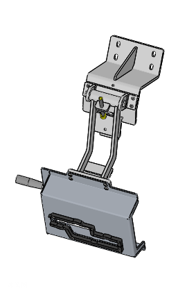 手动翻转机构机械结构