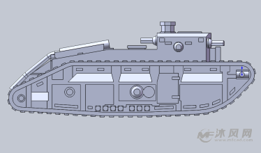 新款装甲坦克stp模型