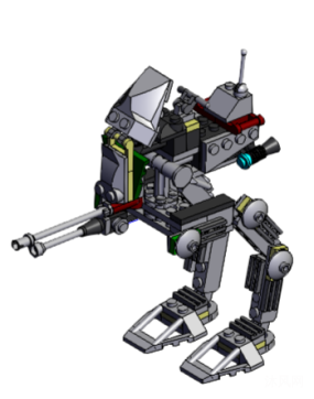 乐高星球大战机器人图纸合集的封面图