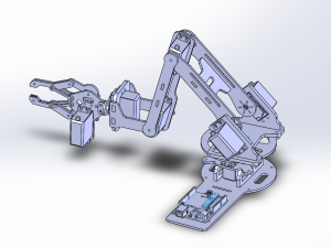 机器人手臂设计sw模型 - solidworks机械设备模型下载 - 沐风图纸