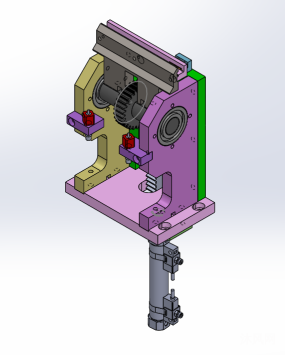 solidworks齿轮齿条图纸