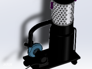 除塵過濾器設計3d模型