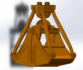 一种四绳抓斗图纸合集的封面图