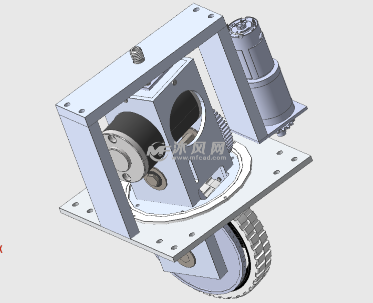 agv转向变速驱动轮