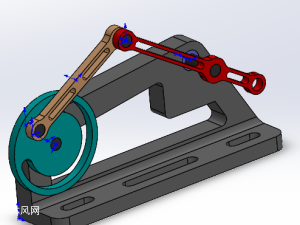 连杆往复运动机构