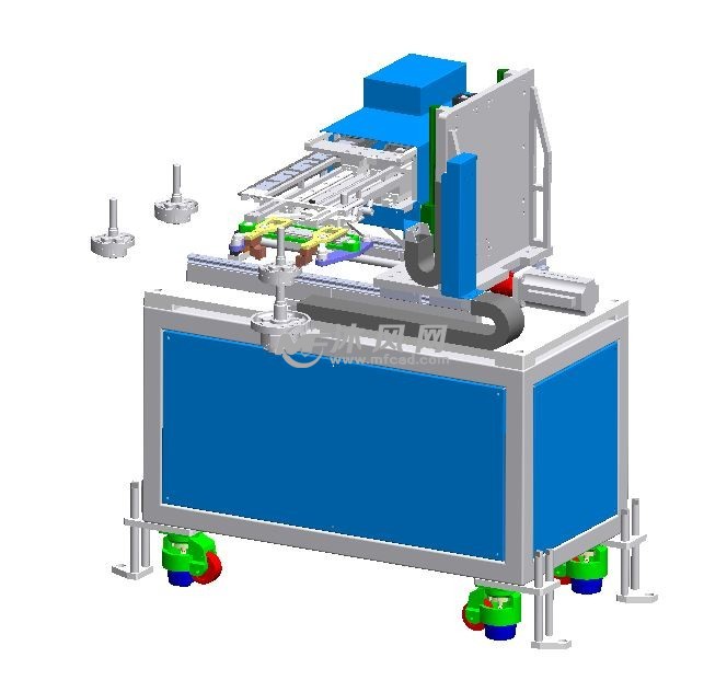 法兰自动定心搬运设备