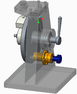 抱拧杆钻模夹具座