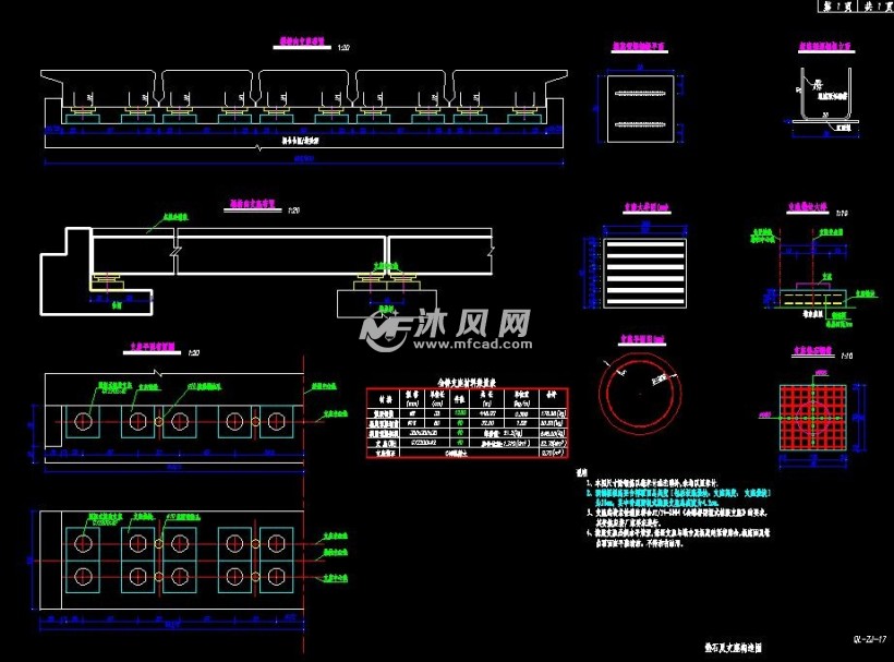 06垫石及支座结构图