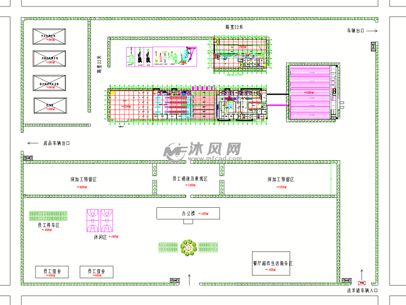 牛羊屠宰工艺车间