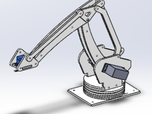 一款非标机械手臂设计