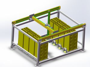 吸塑盒供料码垛机