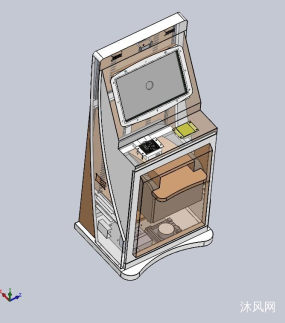 ���н���ATM����ͼֽ�ϼ��ķ���ͼ