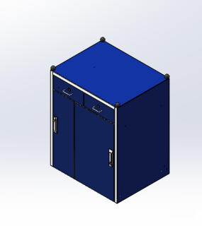 钣金文具柜solidworks2016原创918180lurui2022-01-15工具箱套装建模