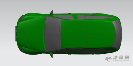 奔驰c300旅行车俯视图