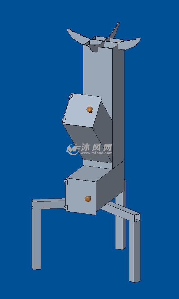 火箭炉(户外)图纸下载_换热压力容器图纸 - 沐风网