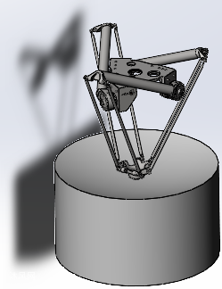 一款三角形机器人
