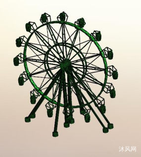 摩天轮图纸