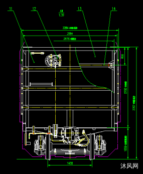 不锈钢运煤敞车总图图纸合集的封面图