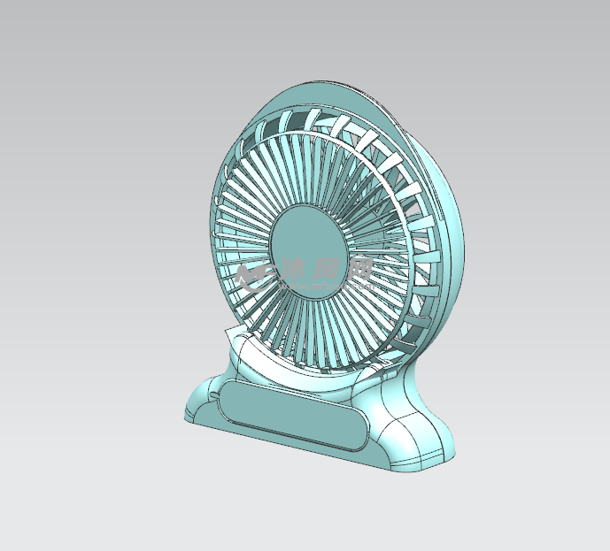 桌面风扇外壳设计