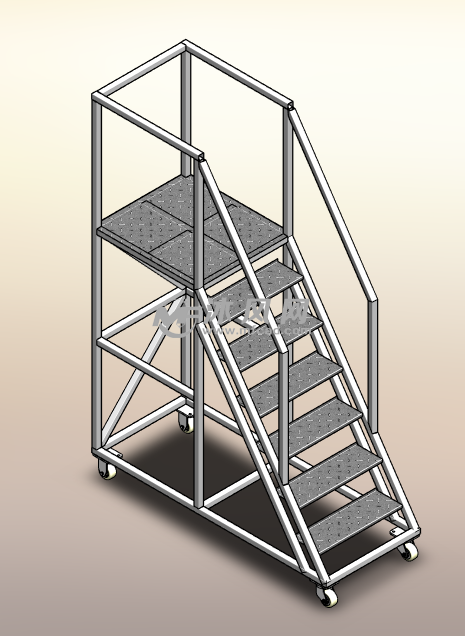 方钢焊梯子图片