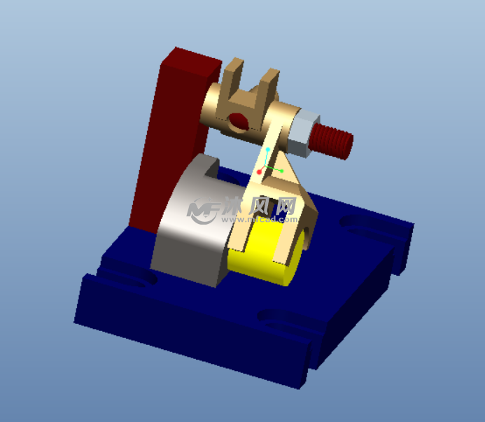 倒挡拨叉加工及φ14h13槽专用夹具设计 - 设计方案图纸 - 沐风网