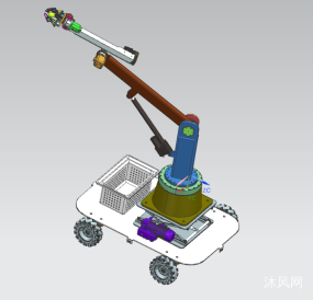 核桃采摘机器人图纸合集的封面图