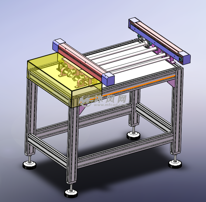 接驳台3d