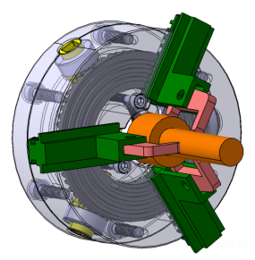 气动卡盘天河飞渡2月前1491738solidworks2018小型自定心三爪卡盘wein