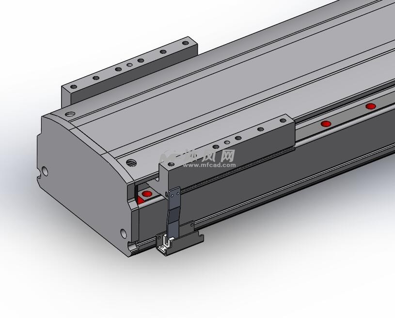 双滑块模组 - 机床附件图纸 - 沐风网