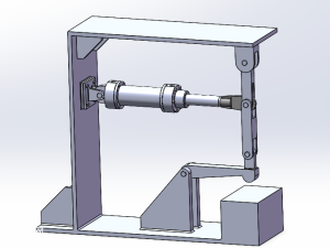 旋转钻杆的加紧装置