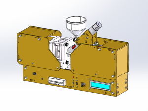 微型注塑机模型
