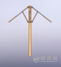 雨伞骨架设计