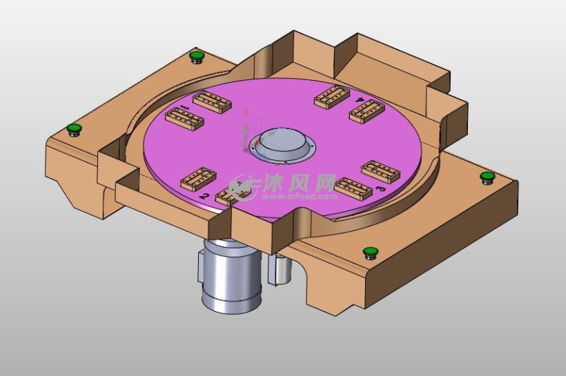 四工位电动旋转工作台