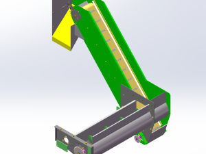 收获机用升运器 - 农业机械图纸 - 沐风网