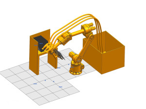 自动砌砖机器人图纸下载_机器人模型图纸 - 沐风网