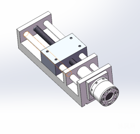 无刷伺服电机丝杠滑台图纸合集的封面图