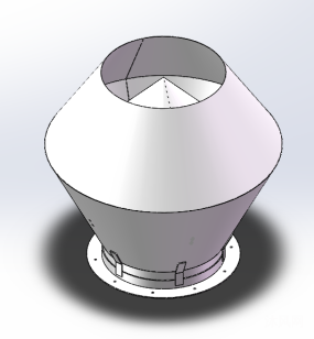 600-700-800废气烟囱锥形雨帽图纸合集的封面图