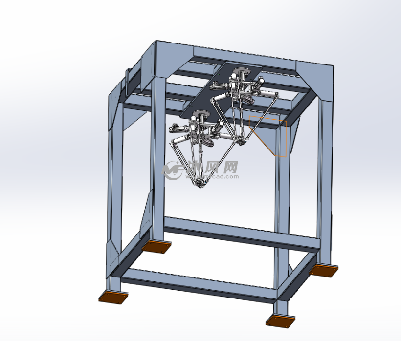 并联蜘蛛机械手