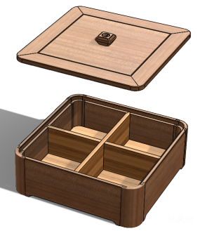 手工木盒制作图纸图片