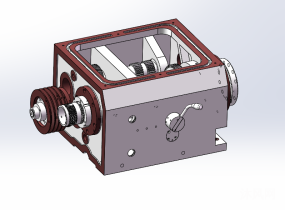 solidworks減速器增速箱圖紙