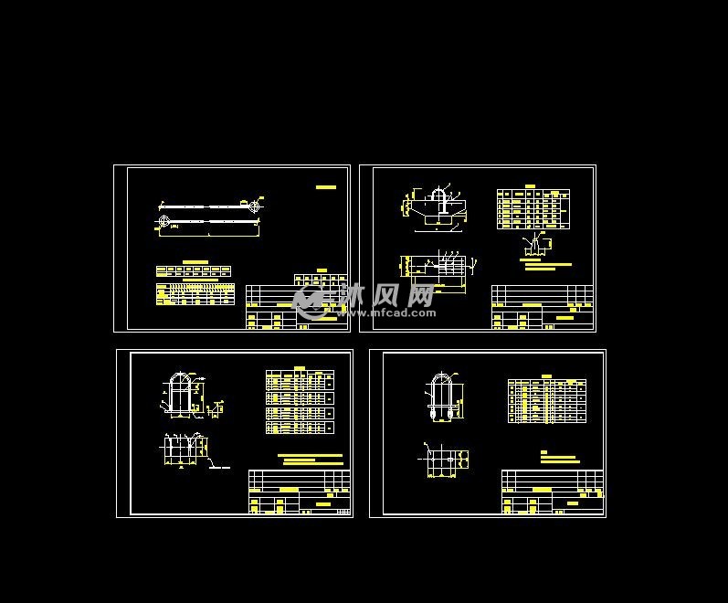 電線杆接地拉線製作圖 - 電子電工圖紙 - 沐風網