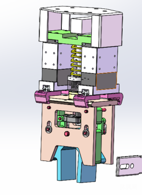 连杆自锁机构(立式夹具)图纸合集的封面图