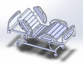 医院病床三维模型图纸合集的封面图