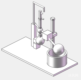 蒸馏溶剂用旋转蒸发仪图纸合集的封面图