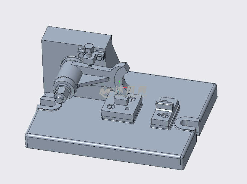 叉杆的工艺及铣削12面夹具设计(含三维)