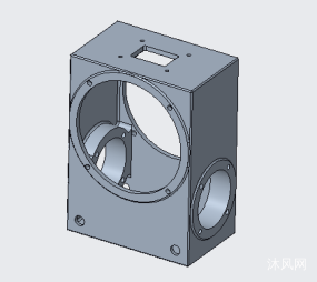 小型涡轮减速箱体机械加工工艺及夹具设计图纸合集的封面图