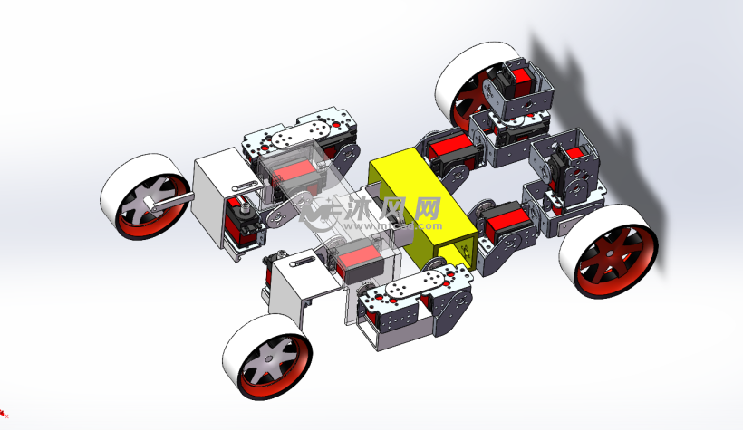变形金刚机器人机械结构及控制系统设计
