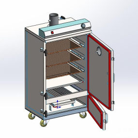 烟熏房设计图纸合集的封面图