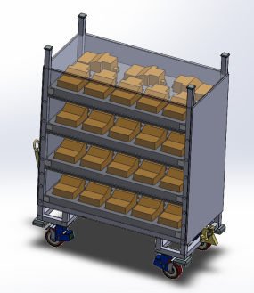 配电箱工装料车图纸合集的封面图